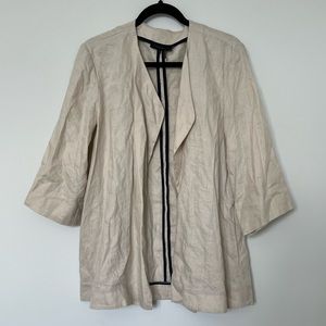 Donna Karan Linen Jacket